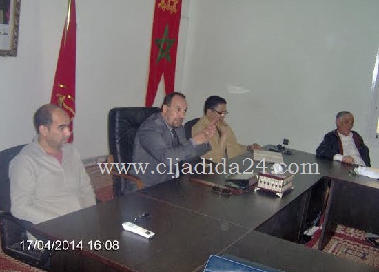 اجتماع هام مع المجلس الحضري برأسة الرئيس عبد السلام بلقشور و جمعية الخياطة بالزمامرة