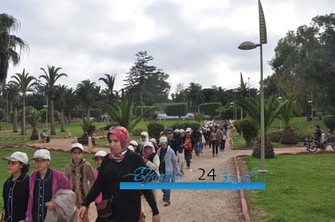 140 تلميذا  استفادو من المخيم الربيعي لجمعية تنمية التعاون المدرسي بالجديدة