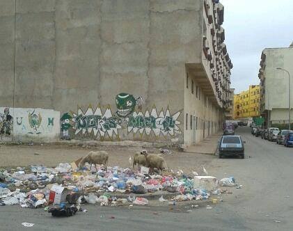 قضاة المجلس الجهوي للحسابات بحلون ببلدية الجديدة من أجل البحث في ملف النظافة