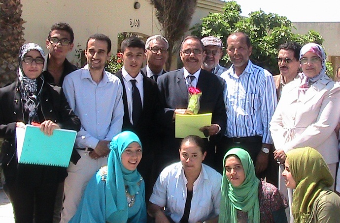 اتمام الاوراش البيداغوجية والمادية لجمعية آباء واولياء التلاميذ بثانوية القدس التاهيلية بالجديدة