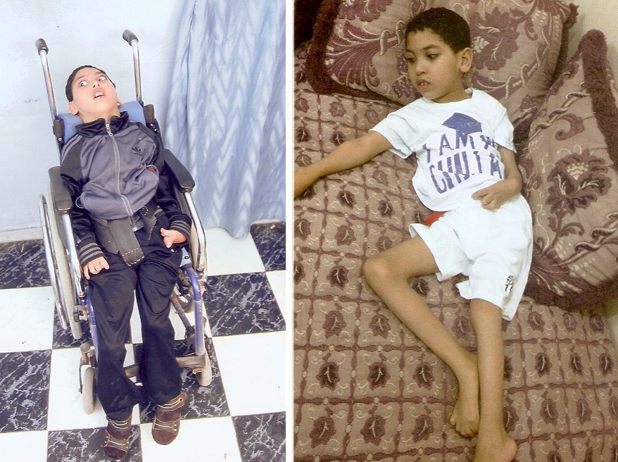 طلب مساعدة لاقتناء كرسي خاص يلائم إعاقة طفل بآزمور