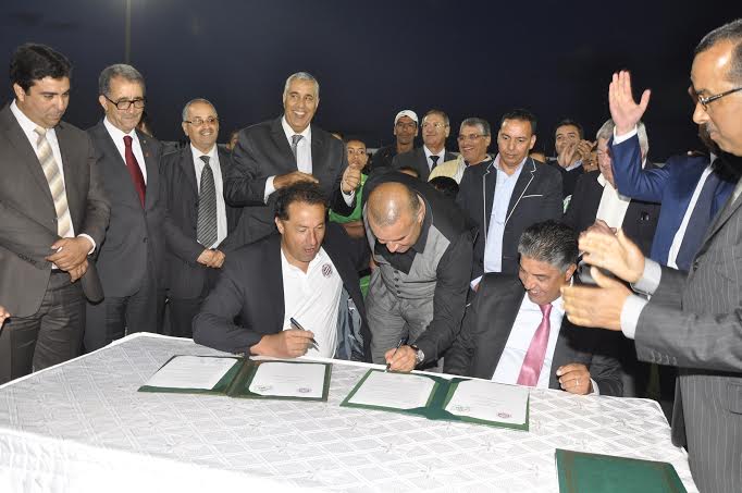 رسميا: بنشيخة مشرفا عاما على مركز تكوين الدفاع الجديدي لخمس سنوات