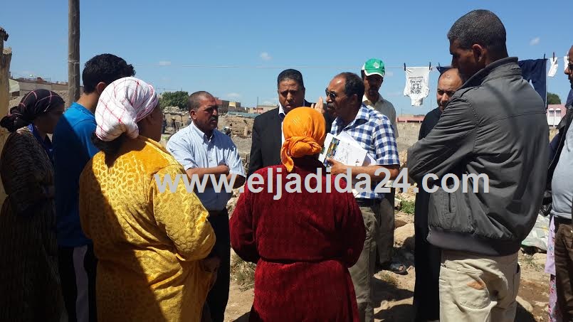 اللجنة الإقليمية تقوم بزيارة ميدانية لحي المسيرة الزمامرة