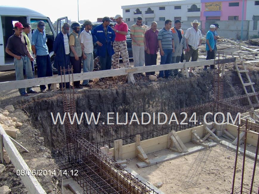 زيارة ميدانية لمستغلي و مكتري دكاكين شارع الجيش الملكي للحي الصناعي بمدينة الزمامرة