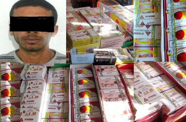 أمن سيدي بنور يحجز أزيد من 360 علبة من معسل الشيشة مهربة من الجزائر