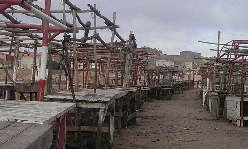 طاولات الجزارين بأسواق الإقليم عرضة للعاب كلاب يسبب العمى ويلحق أمراضا خطيرة بالكبد