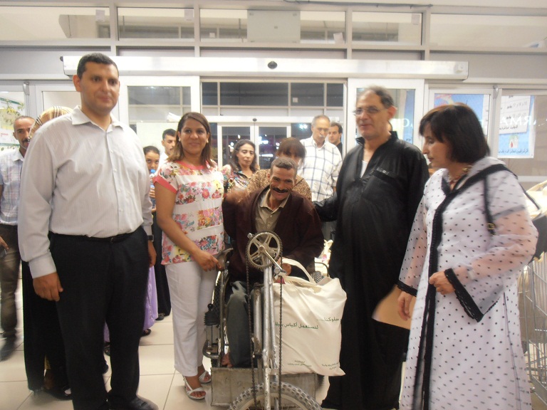 المركز التجاري مرجان الجديدة  يقيم حفل إفطار لفائدة معاقي الجمعية المغربية للاطفال ذوي الاحتياجات الخاصة