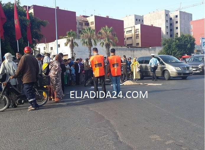 قتيل وجريح في حادثة سير بالجديدة بسبب عدم احترام أسبقية المرور