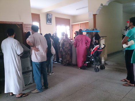 تسيب وفوضى  في الملحقة الإدارية الأولى