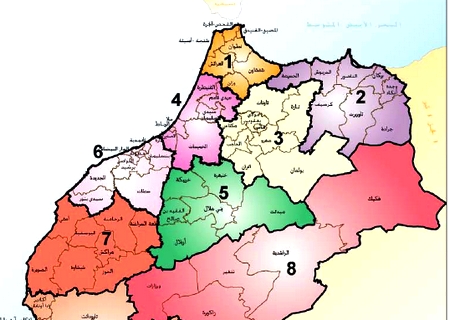البئرالجديد في التقسيم الجهوي الجديد جهة الدار البيضاء سطات