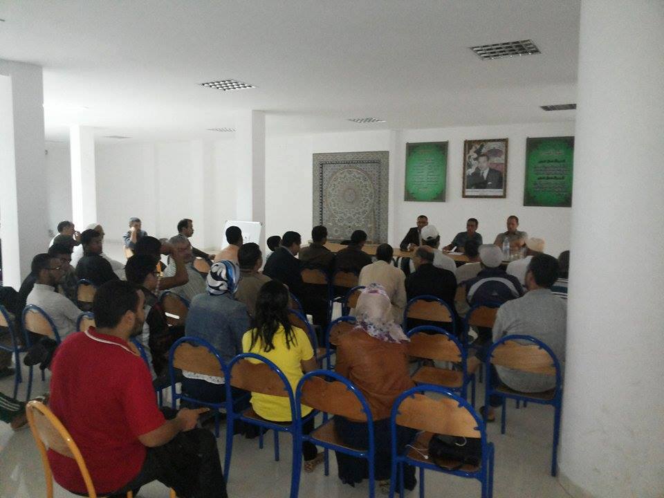 لقاء جمعوي مع ممثلي النقل الحضري بالجديدة