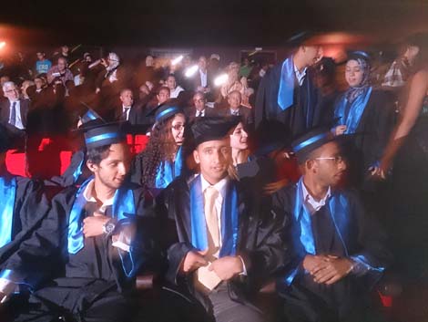 بحضور عامل الإقليم مسرح عفيفي يشهد حفل  التخرج للفوج الثاني لمهندسي الدولة