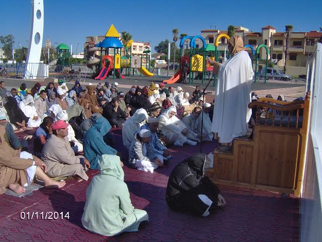 اقامة صلاة الاستسقاء بالزمامرة