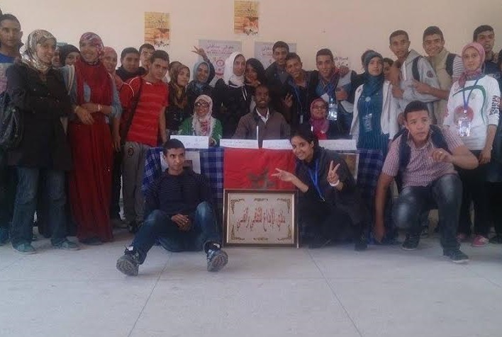 ثانوية بئر أنزران بالجديدة تخلد ذكرى المسيرة الخضراء والاستقلال