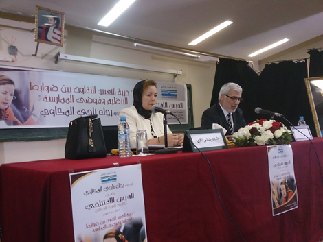 الدكتور رجاء ناجي المكاوي تبرز  الخلل في قضية حرية التعبير