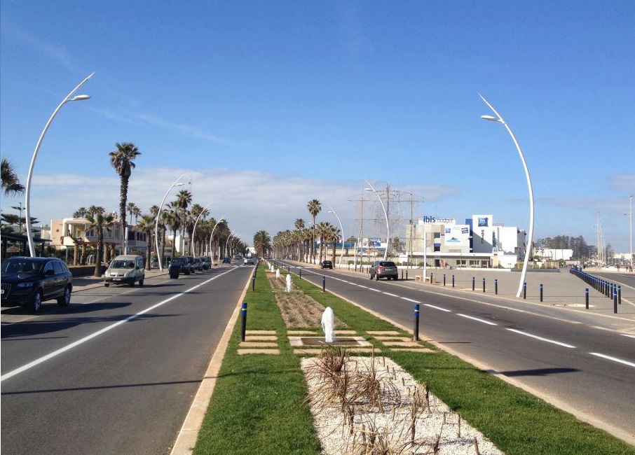 انطلاق أشغال التهيئة بشارع محمد السادس وقريبا بشارعي طريق سيدي بوزيد وطريق مراكش