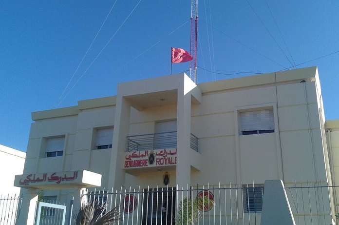 درك اثنين هشتوكة يوقف سيارة محملة بأكثر من 350 كلغرام من الكيف وطابا