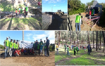 سواعد جمعية الولجة للتنمية القروية بسيدي بونعايم في أيام بيئة