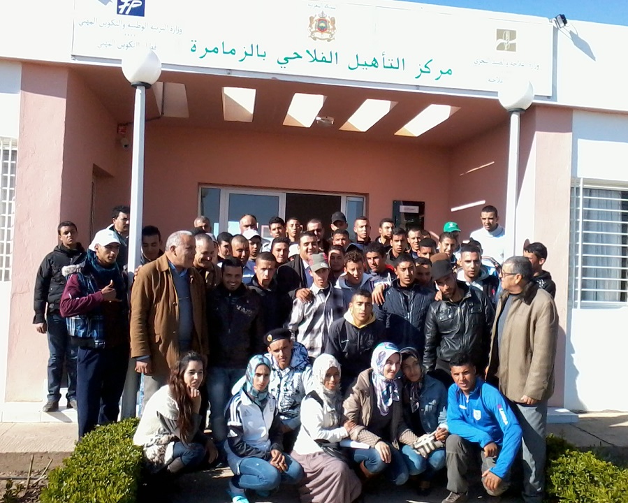 مركز التأهيل الفلاحي بالزمامرة يحتفل بأول فوج من المتخرجين في المجال الفلاحي.