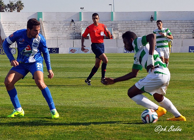 الدفاع الجديدي يعود الى سكة الانتصارت بفوز صعب على حساب شباب الريف الحسيمي