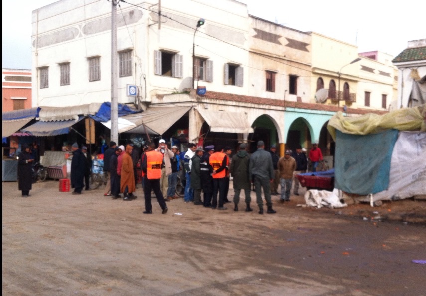 حملة نظافة وتحرير الملك العمومي بالزمامرة