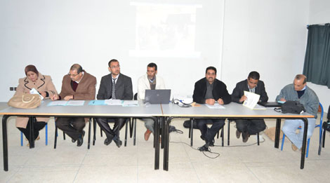 يوم تكويني في  المعامل التربوية بنيابة سيدي بنور