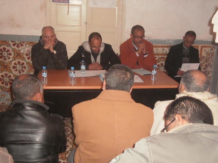 النقابة الوطنية للتعليم ف دش بآزمور تجدد هياكلها و تنتخب أحمد العيدي كاتبا للفرع