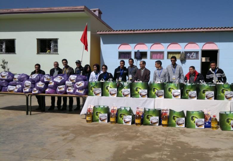 جمعية رياضة ومجمتع مدني تنظم النسخة الثانية من القافلة التضامنية بإقليم خنيفرة