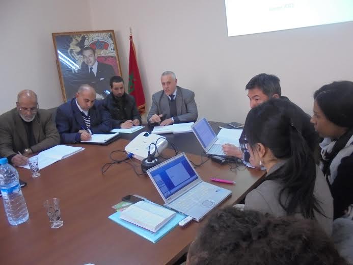 بحضور الفريق الياباني: النائب الإقليمي للتعليم بسيدي بنور  يترأس لقاء حول مشروع