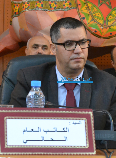 حفل تنصيب الكاتب العام الجديد لعمالة الجديدة