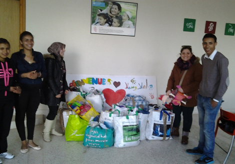 جمعية مازكان للبيئة والتنمية المستدامة وجمعية امل من نانت  تفعلان شراكتها  من خلال برنامج حافل