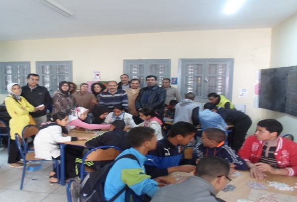 الثانوية الإعدادية البكري بأزمور تنظم صبيحة للفن التشكيلي