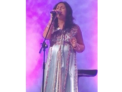  الفنانة المغربية نبيلة معان تحلق في سماء مزاغان   
