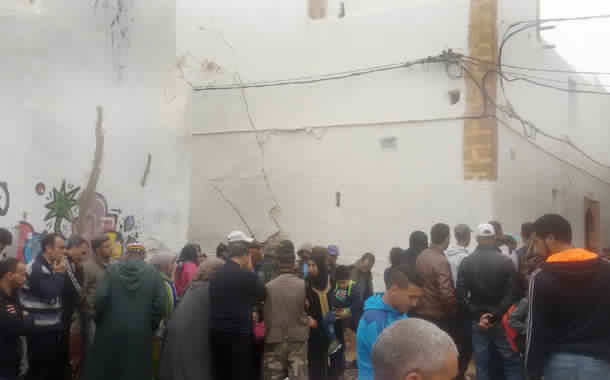 العدل والاحسان تتضامن مع ضحايا كارثة المدينة القديمة بآزمور