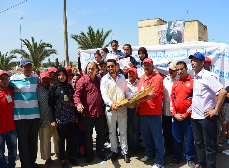 تنظيم تظاهرة رياضية في سباق الطريق للفئات الصغرى بالزمامرة