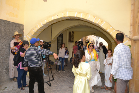 بشراكة مع الكاتب ابراهيم بوبكدي الفنان المصطفى بنوقاص يدخل اول تجربة له في المسلسلات التلفزيونية+الصور