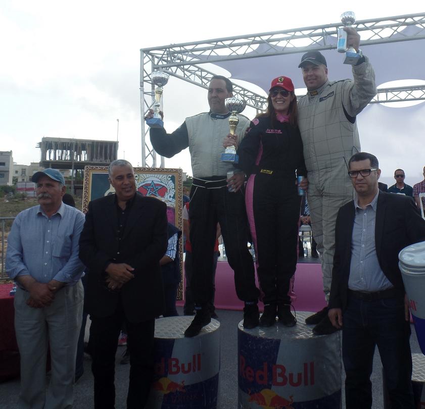 هند أبا تراب تتألق في اختتام الدورة الثانية للجائزة الكبرى لسباق السيارات بالجديدة