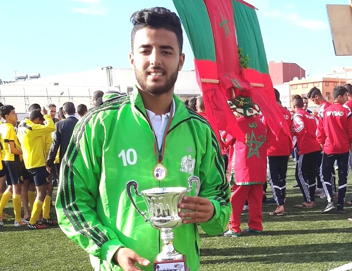 ربح للجديديين.. اللاعب إلياس لوخناتي أفضل هداف في  بطولة الشبان لكرة القدم