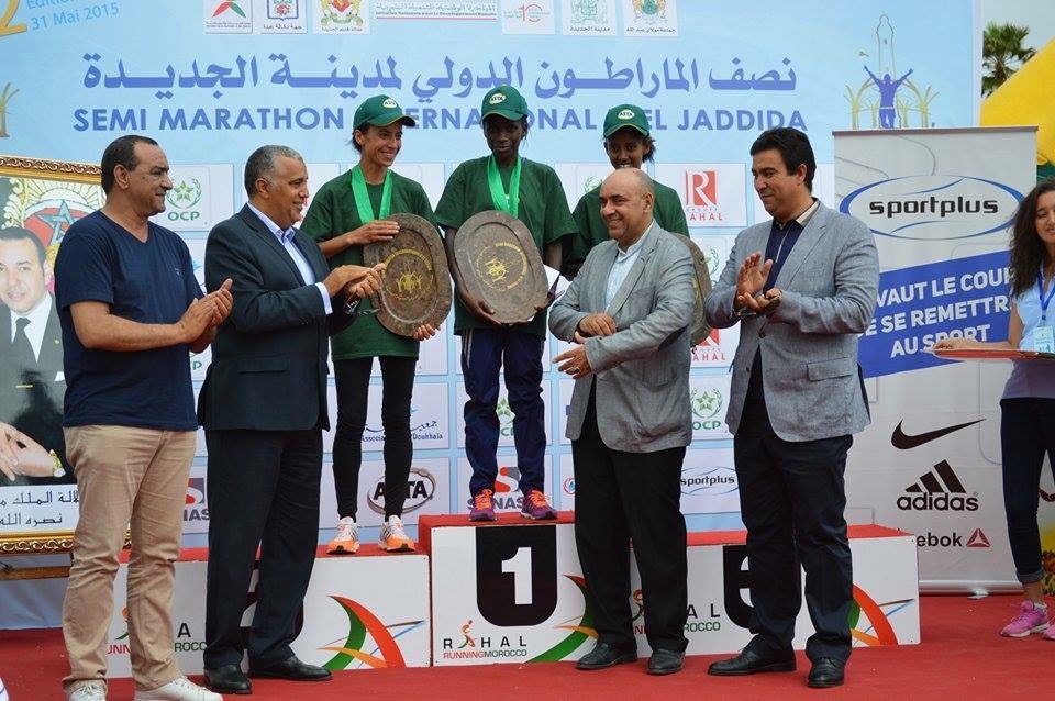 تالق كيني لافت في نصف المارطون الدولي الثاني لمدينة الجديدة + صور