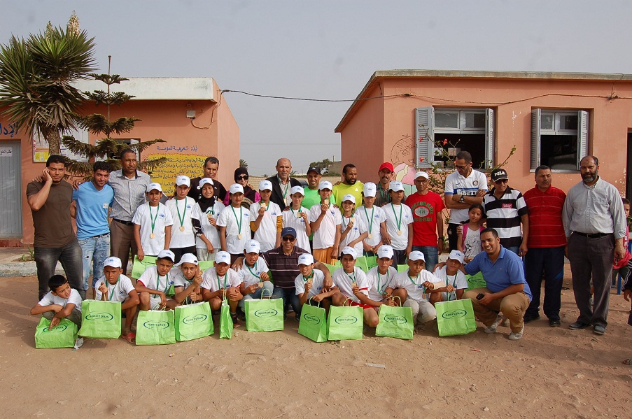 جمعية مازاغان ماراطون تنظم سباقا على الطريق لفائدة تلاميذ مدرسة لبحابحة بالجديدة