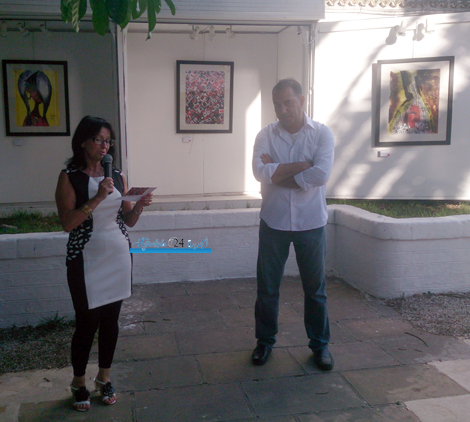 رضوان خديد يخلق المفاجئة ويدخل عالم التشكيل من الباب الواسع