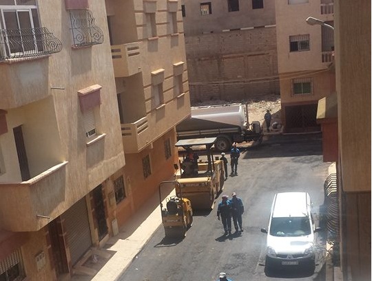 رئيس المجلس الحضري للجديدة يتفقد الأوراش المفتوحة والأشغال المنجزة بحي السلام