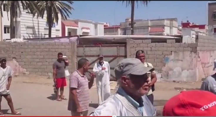 سلطات الجديدة تمنع سكان حي نرجس من إقامة الصلوات في بيت الله