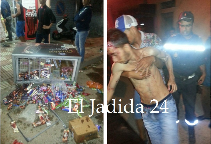اعتقال شابين وفتاتين بالجديدة هاجموا محلبة وكسّروا ممتلكاتها في وقت متأخر من الليل + صور