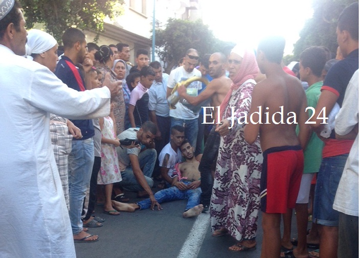 بالصور.. الجديدة تهتز على وقع جريمة محاولة قتل بحي القلعة