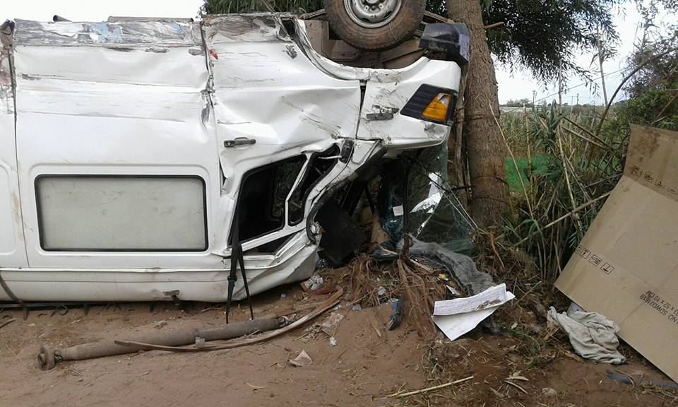 اصابة 10 شبان من جماهير الرجاء البيضاوي في انقلاب سيارة "صطافيط" قرب آزمور