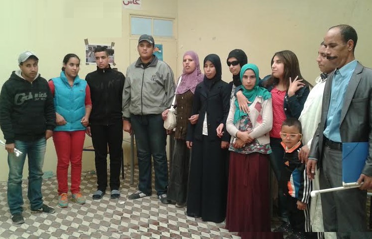 المكفوفون وضعاف البصر بمدينة الجديدة يجتمعون في لقاء تواصلي