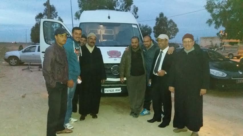 حافلة خاصة بالنادي الرياضي سيدي اسماعيل لكرة اليد