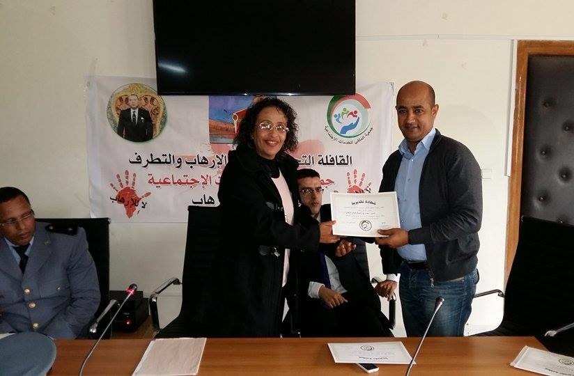 القافلة التحسيسية لمكافحة الإرهاب تحط الرحال بجماعة مولاي عبدالله