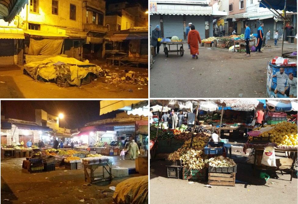 سوق علال القاسمي وفوضى الباعة المتجولين.. الى أين ؟؟